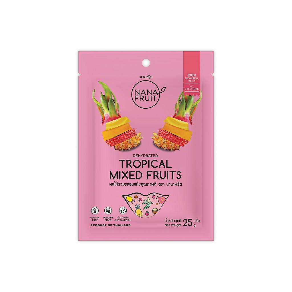 MS1 Dehydrated Tropical Mixed Fruits  pack 25g. X 200 packs