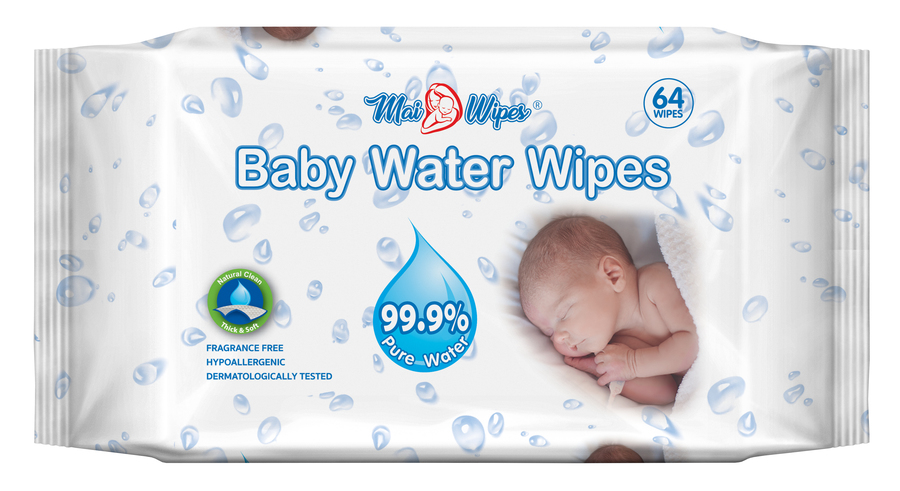 ใหม่ ไวพส์ เบบี้ วอเตอร์ ไวพส์ 99.9% ผลิตด้วยสูตรเฉพาะจากการวิจัยอย่างต่อเนื่อง จนได้มาเป็นสูตรที่ดีที่สุดสำหรับเด็กแรกเกิด แผ่นเช็ดทำความสะอาดมีความนุ่มและหนา ผลิตด้วยสูตรน้ำ 99.9% แต่ละแผ่นมีความชุ่มชื่นเพียงพอที่จะทำความสะอาดลูกน้อยของคุณได้อย่างสะอาดหมดจดด้วยสัมผัสอันนุ่มละมุน ประกอบด้วยส่วนผสมจากว่านหางจระเข้ผสมผสานกับสารสกัดพิเศษจากสมุนไพรเจ็ดชนิดที่ให้ความชุ่มชื่นและปกป้องผิวจากการระคายเคือง เพิ่มการต่อต้านแบคทีเรียเพื่อให้มั่นใจว่าแผ่นเช็ดทำความสะอาดแต่ละแผ่นนั้นปลอดภัยจากแบคทีเรียที่เป็นอันตรายจากการดึงออกจากบรรจุภัณฑ์ในแต่ละครั้ง แผ่นเช็ดทำความสะอาดใหม่ไวพส์ ออกแบบมาให้ปลอดภัย นุ่มนวลและอ่อนโยนต่อผิวเด็กทารกเพราะเราใส่ใจในความสำคัญเท่ากับคุณ เราจึงพัฒนาผลิตภัณฑ์นี้เพื่อคุณดั่งครอบครัวของเรา
