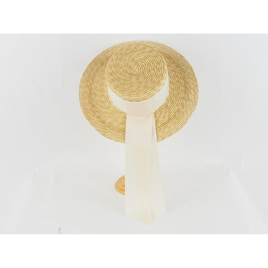 N21-F  รุ่น Milan Straw Braid White
