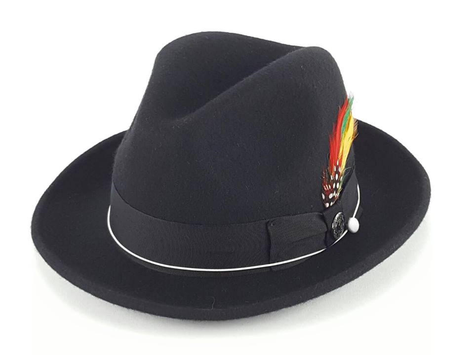 KN-002-S รุ่น Homburg Black Hat 
