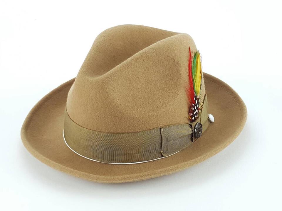 KN-002/1-S รุ่น Homburg Coffee Hat 
