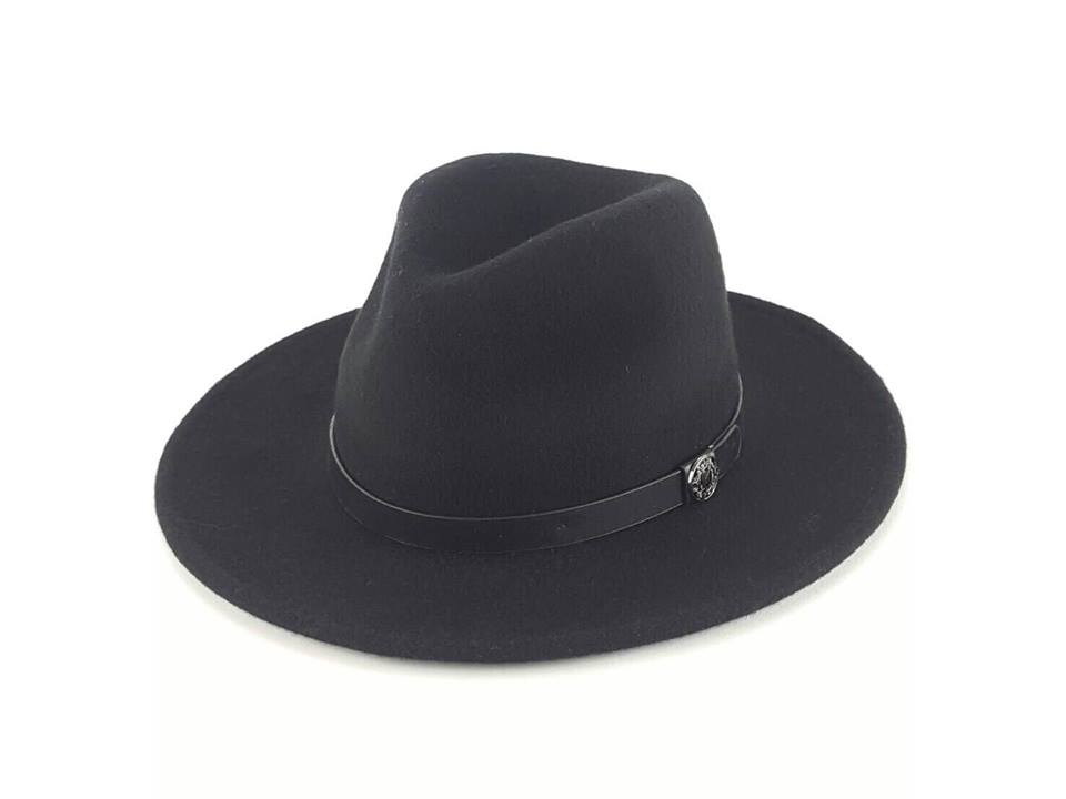 KN-003-M รุ่น Fedora Light Black Hat
