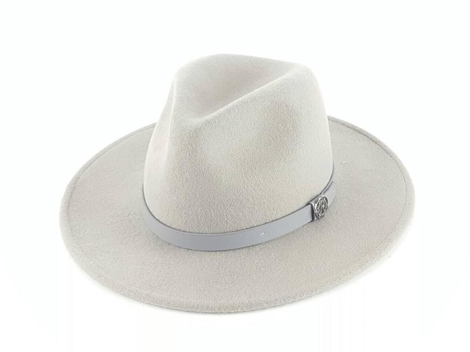 KN-003/1-S รุ่น Fedora Light Grey Hat

