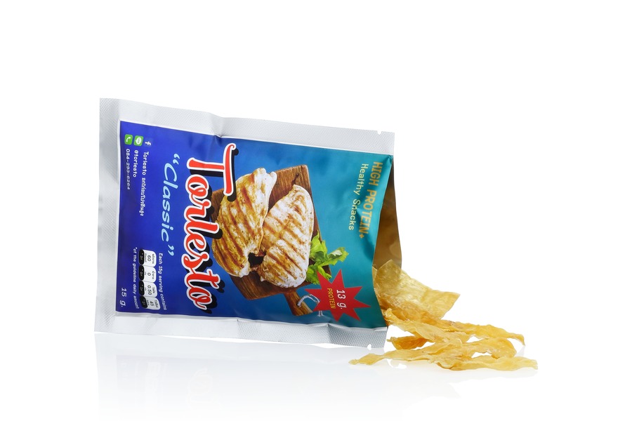 อกไก่อบกรอบ รสชาติ คลาสสิค ขนาด 15 กรัม
โปรตีนสูง 13 กรัม 60 แคลอรี่ 