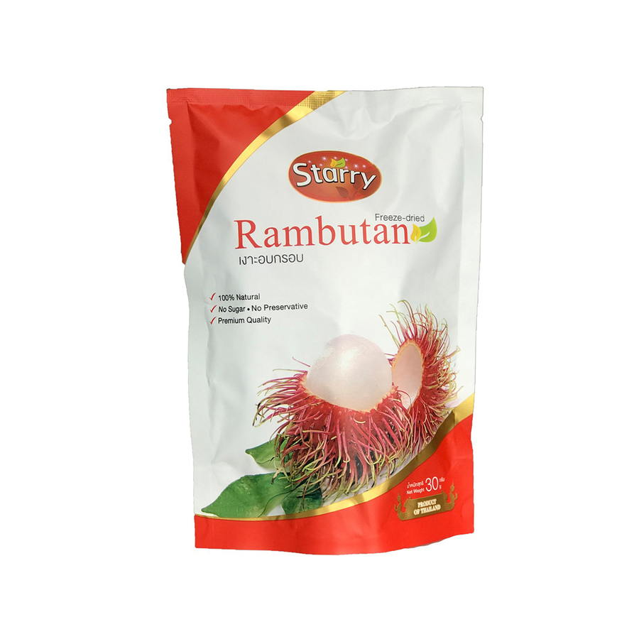 สตาร์รี เงาะอบกรอบ 30 กรัม