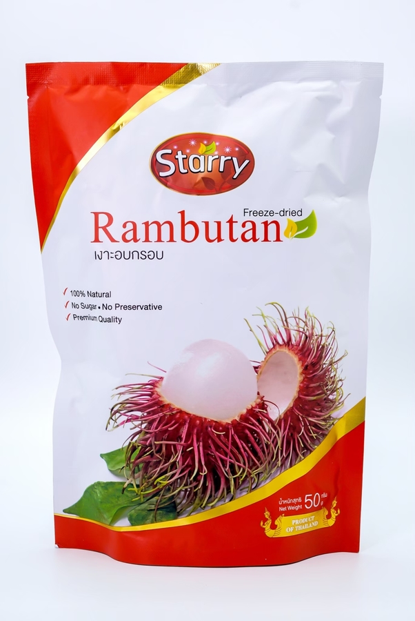 สตาร์รี เงาะอบกรอบ 50 กรัม