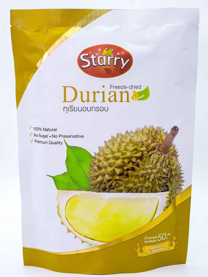 สตาร์รี ทุเรียนอบกรอบ 50 กรัม