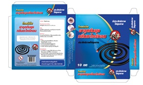 โกลด์เดีย ยาจุดกันยุงกลิ่นตะไคร้หอม (Golddeer Mosquito Coil Citronella Scent)
