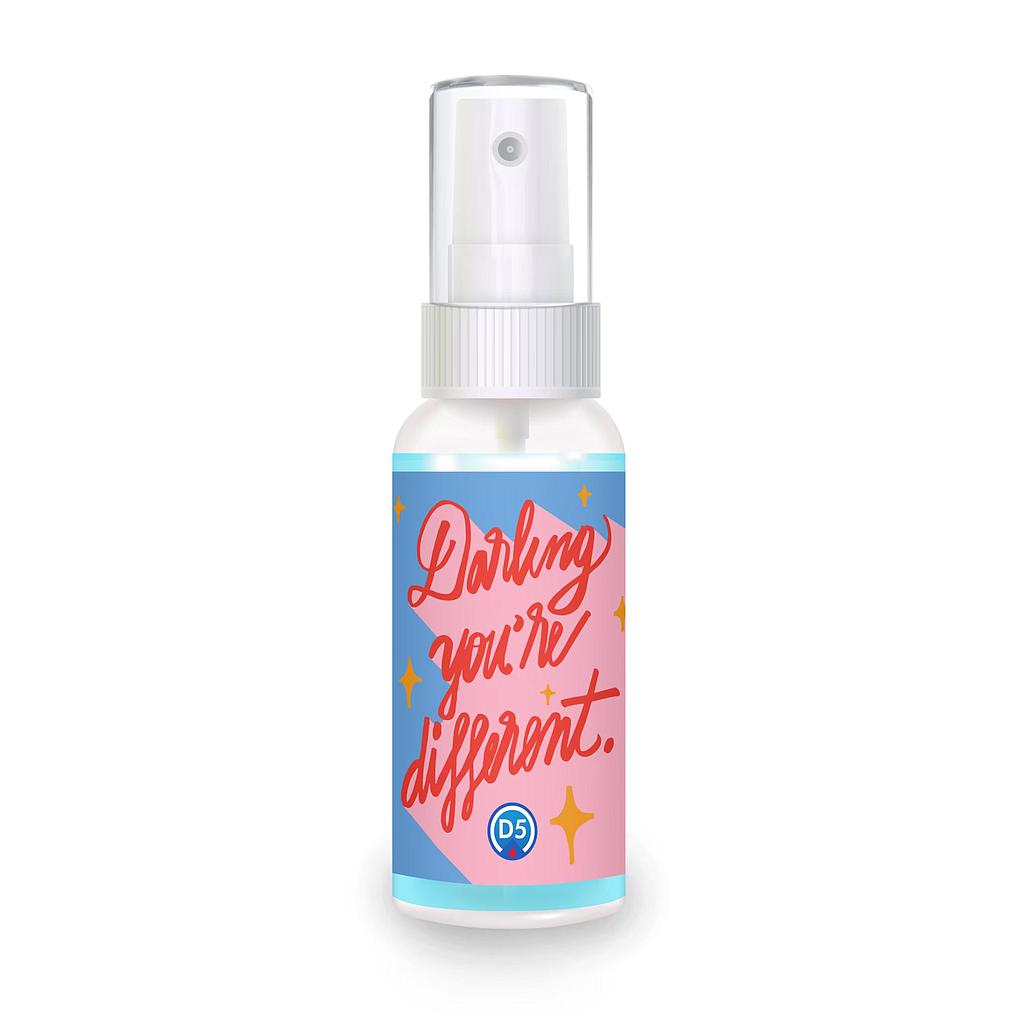 D5 Alcohol Hand Spray 30ml. #06 Darling you're sunshine ผลิตภัณฑ์สเปรย์ทำความสะอาดผิวมือด้วยสารสกัดจากธรรมชาติ ไม่ก่อให้เกิดการระคายเคืองผิว