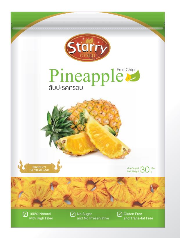 สตาร์รี สับปะรดกรอบ 30 กรัม