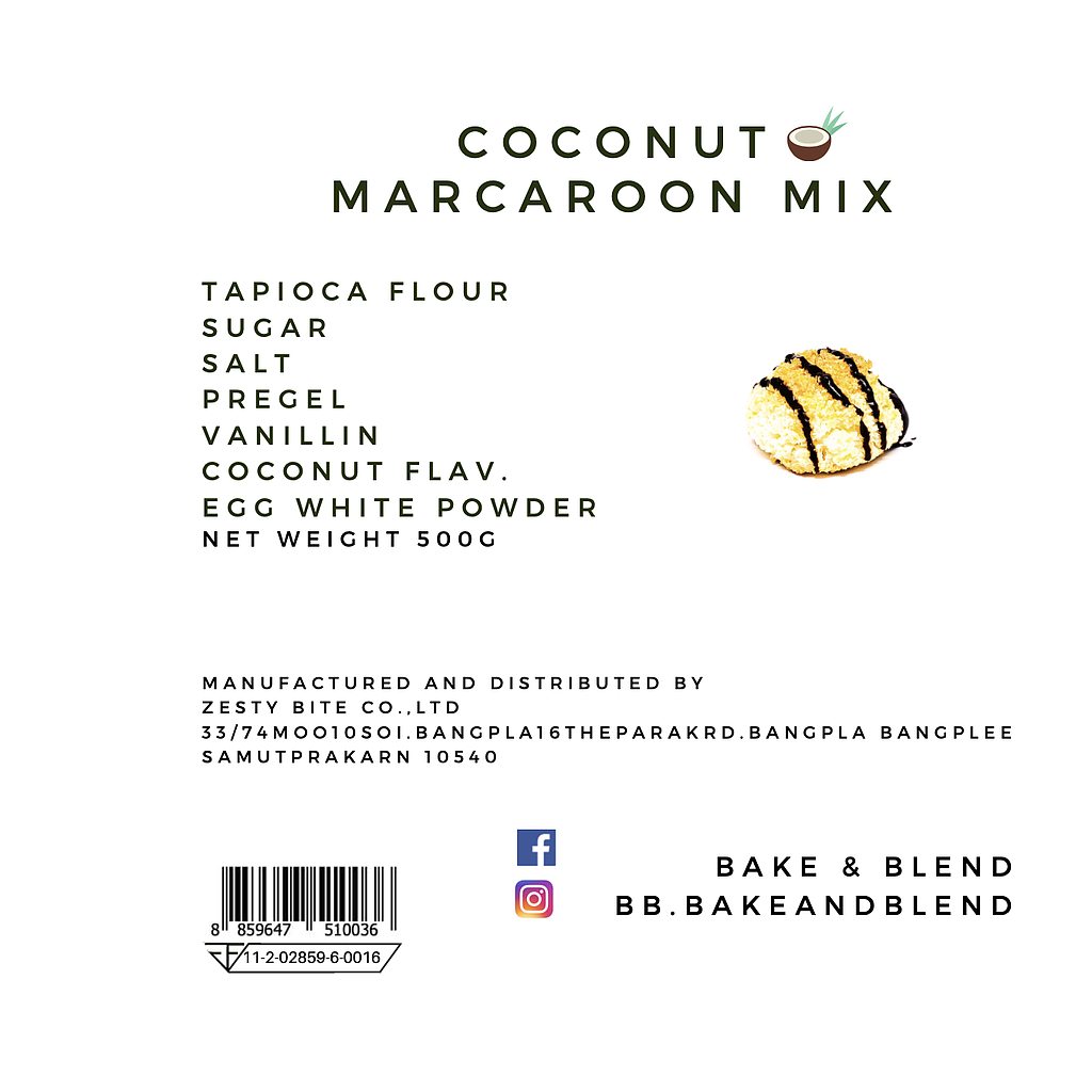 B&amp;B COCONUT MACAROONS