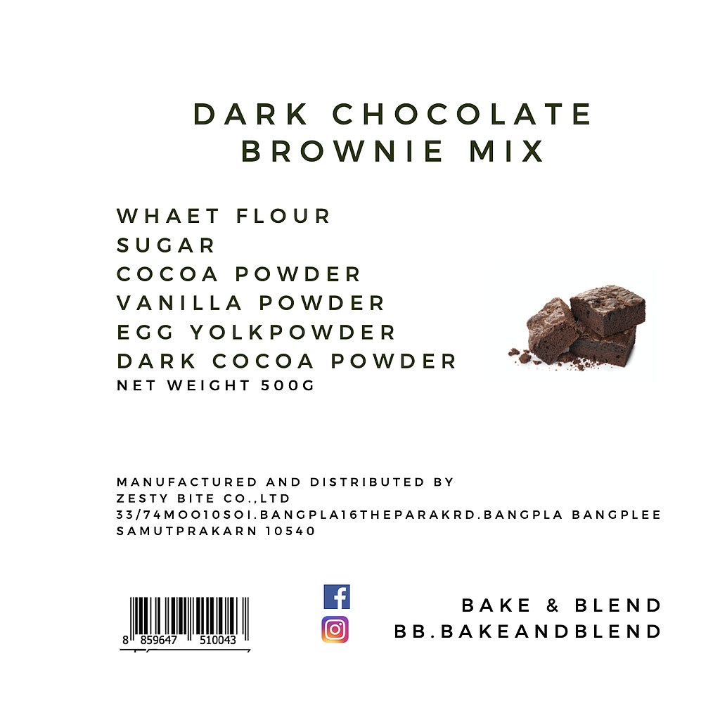 B&amp;B DRAK CHOCOLATE BOWNIE