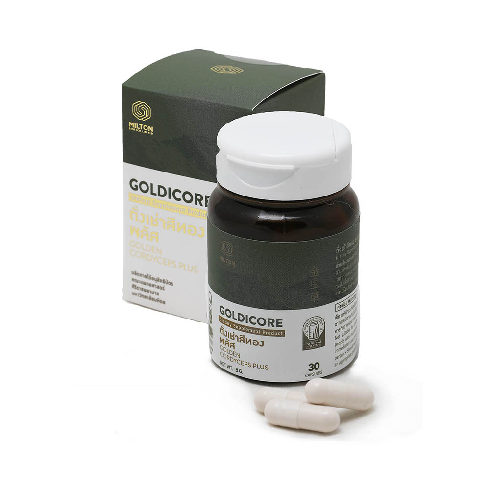 ถั่งเช่าสีทอง พลัส ผลิตภัณฑ์เสริมอาหาร (Dietary Supplement Product Golden Cordyceps Plus)