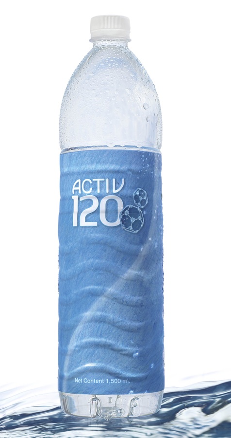 น้ำดื่มเพื่อสุขภาพ แบรนแอคทีฟ120 บรรจุฝาปิดสนิท ขนาด 1,500 ml. (ขวด)
