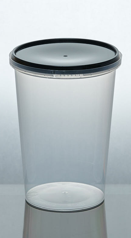 V400-B กระปุก 400 ml. + ฝาสีดำ
