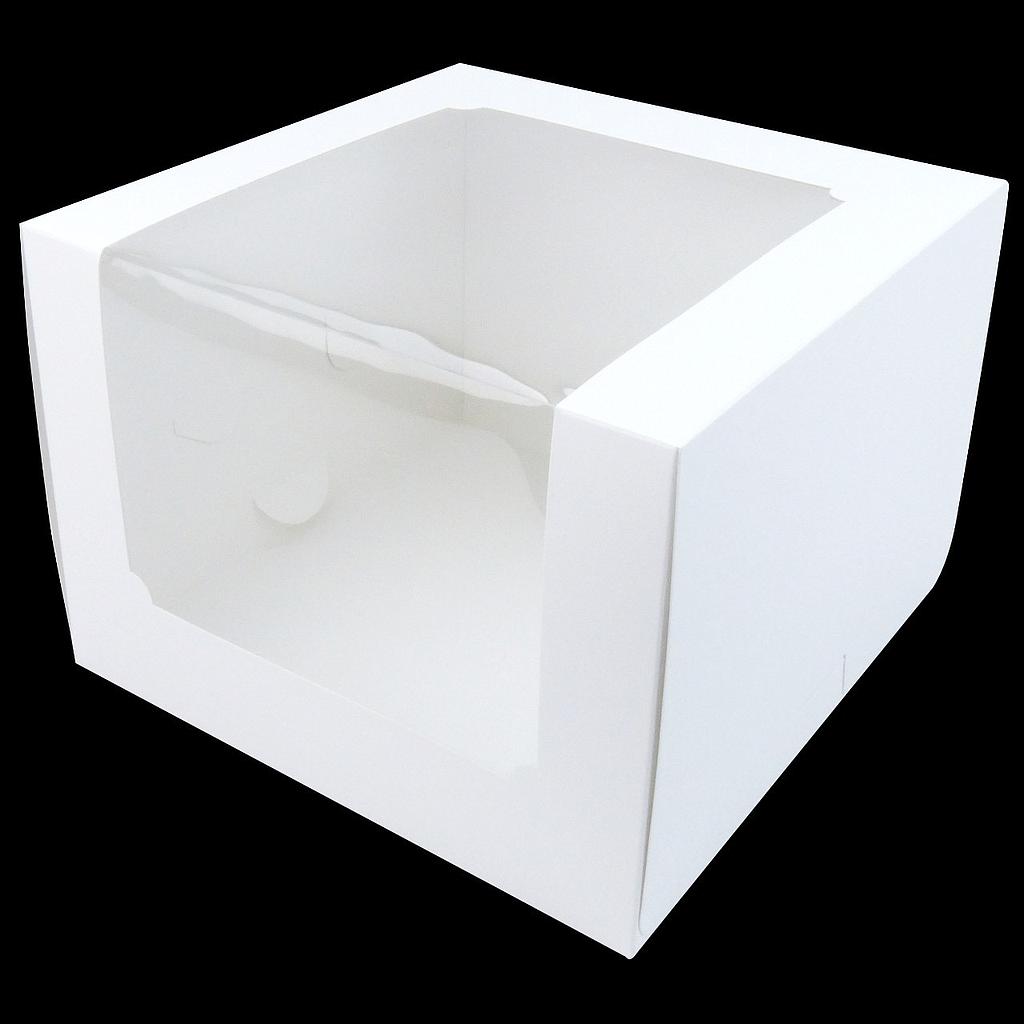 AA-K1-000 กล่องเค้ก 2 ปอนด์ทรงสูงสีขาว