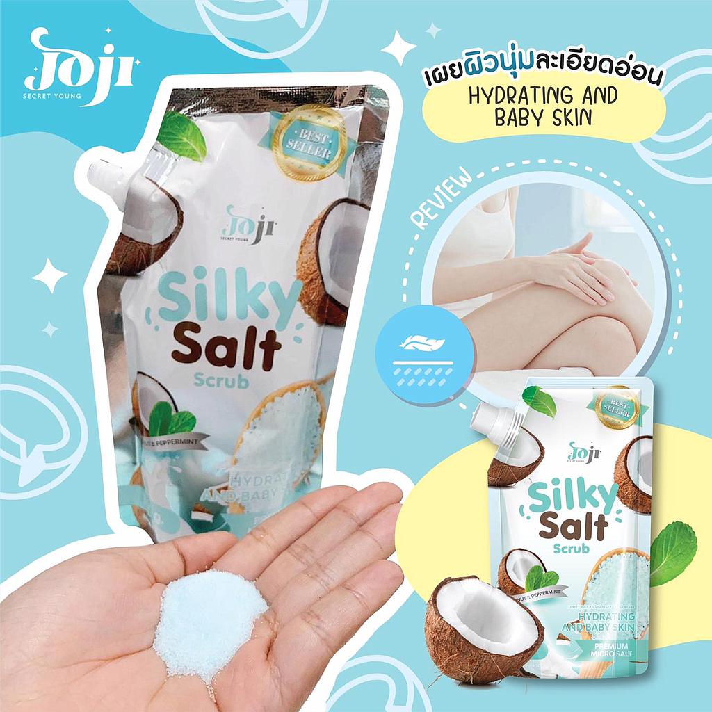JOJI SECRET YOUNG SILKY SALT SCRUB COCONUT Peppermint X 24/CTN 