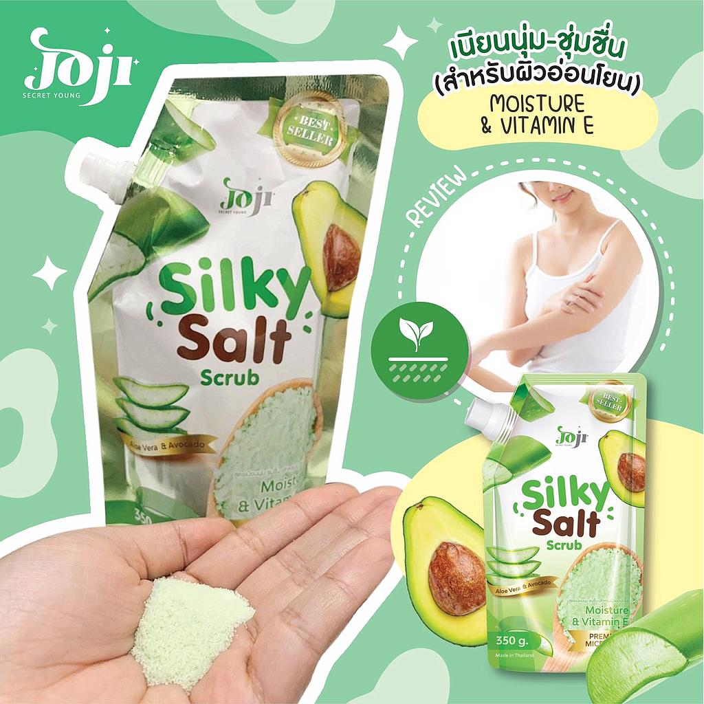 JOJI SECRET YOUNG SILKY SALT SCRUB ALO VERA + AVOCADO x 24/CTN 