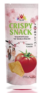 ขนมทอดกรอบรสซอสมะเขือเทศ