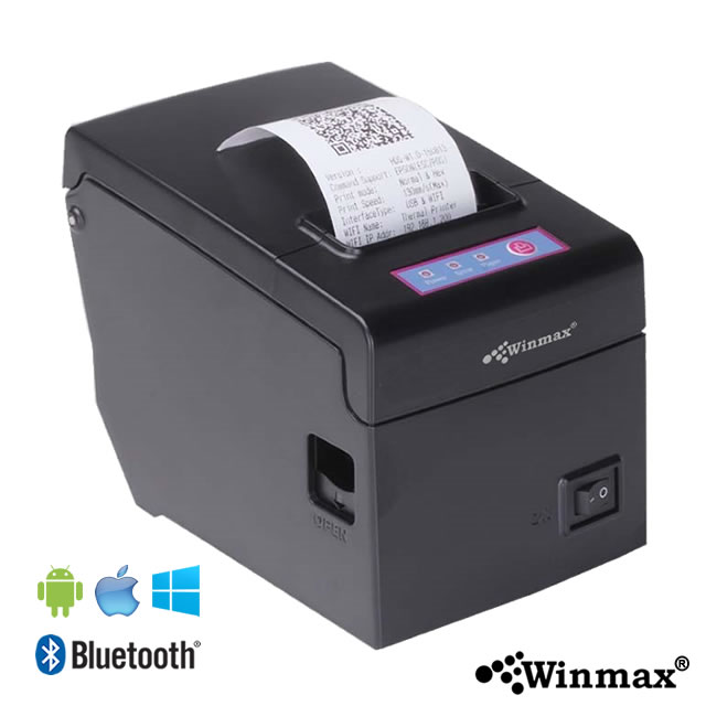 เครื่องพิมพ์ใบเสร็จ Bluetooth ขนาด 80 มม. (Winmax-E58)