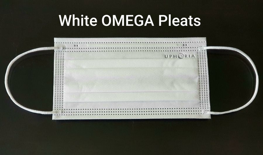 หน้ากากอนามัย ทางการแพทย์ 3 ชั้น
OMEGA Pleats
สีขาว
บรรจุ 50 ชิ้น/กล่อง