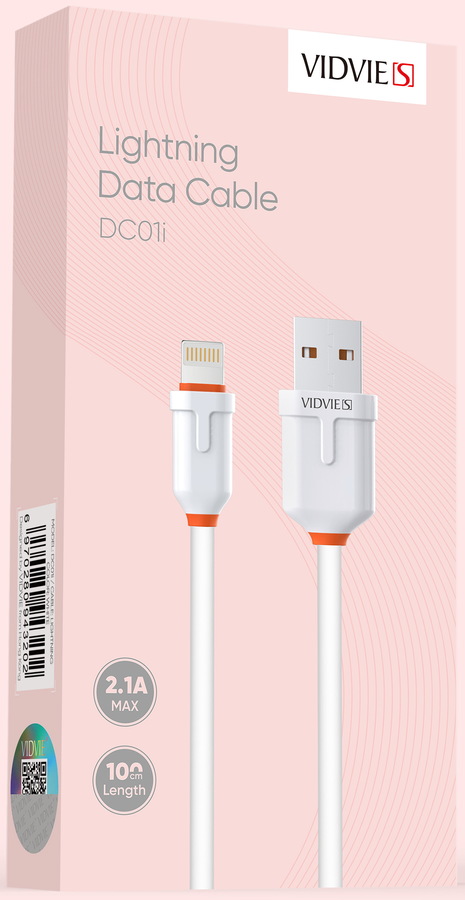 สายชาร์ท USB อุปกรณ์มือถือ รุ่น DC01 หัว Lightning