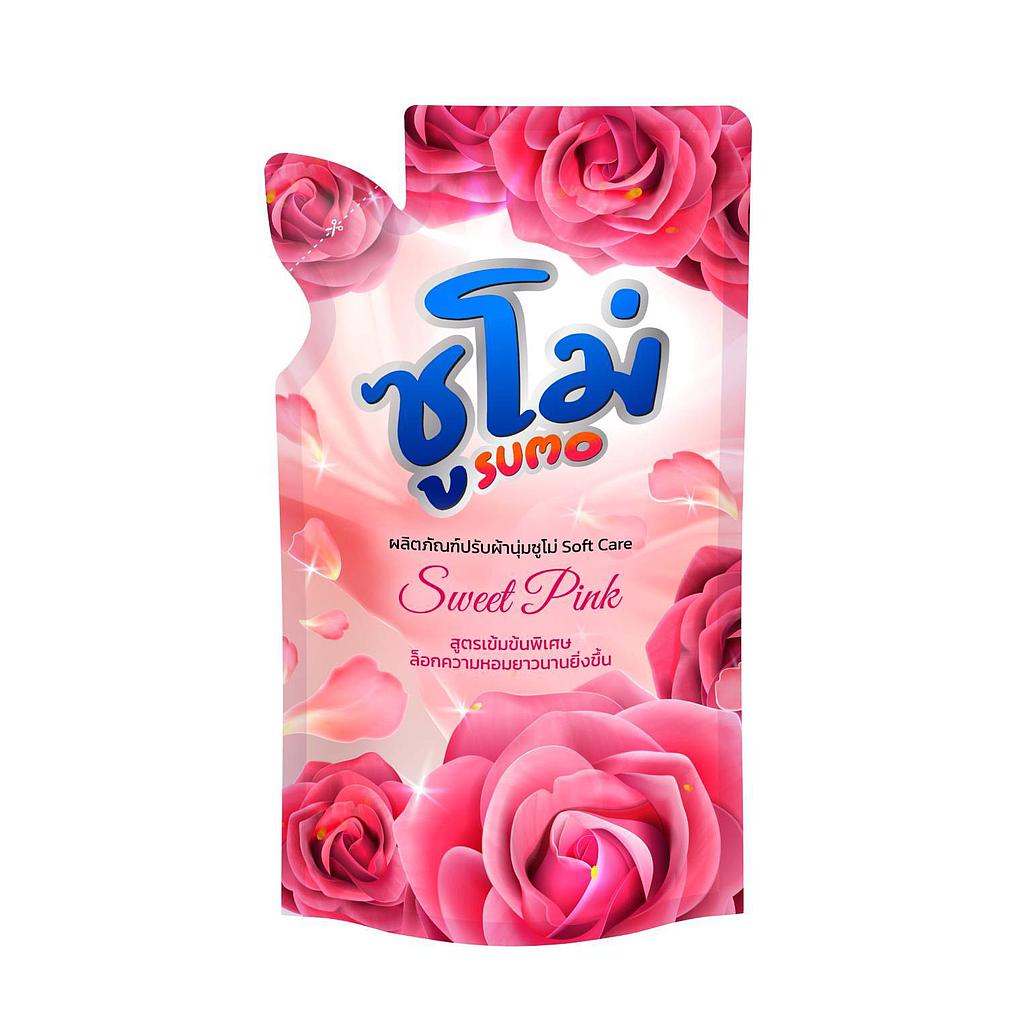 ผลิตภัณฑ์ปรับผ้านุ่ม ซูโม่ กลิ่น Sweet Pink