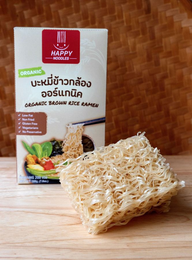 บะหมี่ข้าวกล้องออแกนิค