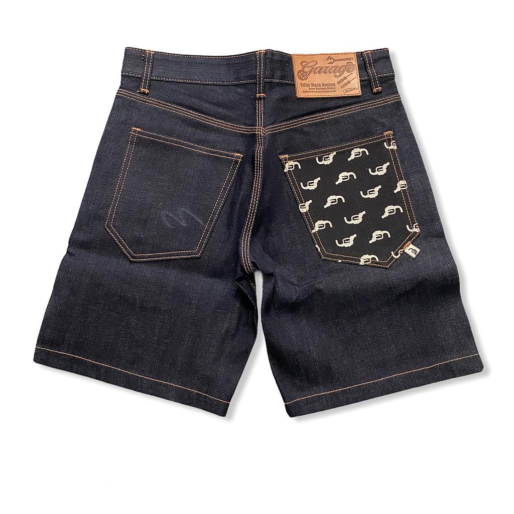 กางเกงยีนส์
Short G2 กระเป๋าลาย
Size 40