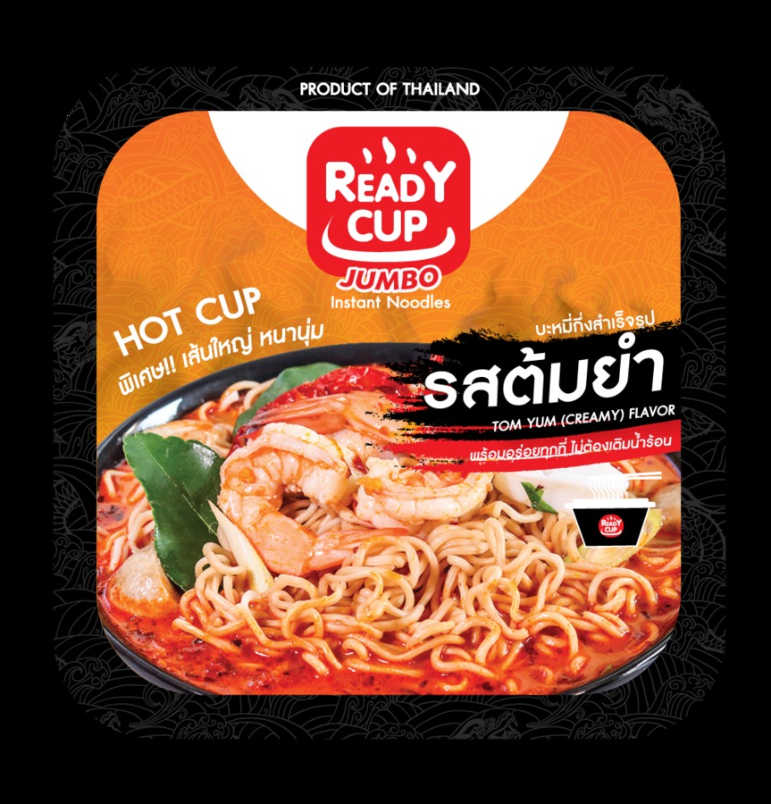 ถ้วยร้อน ตรา เรดดี้ คัพ (Ready Cup) รสต้มยำ