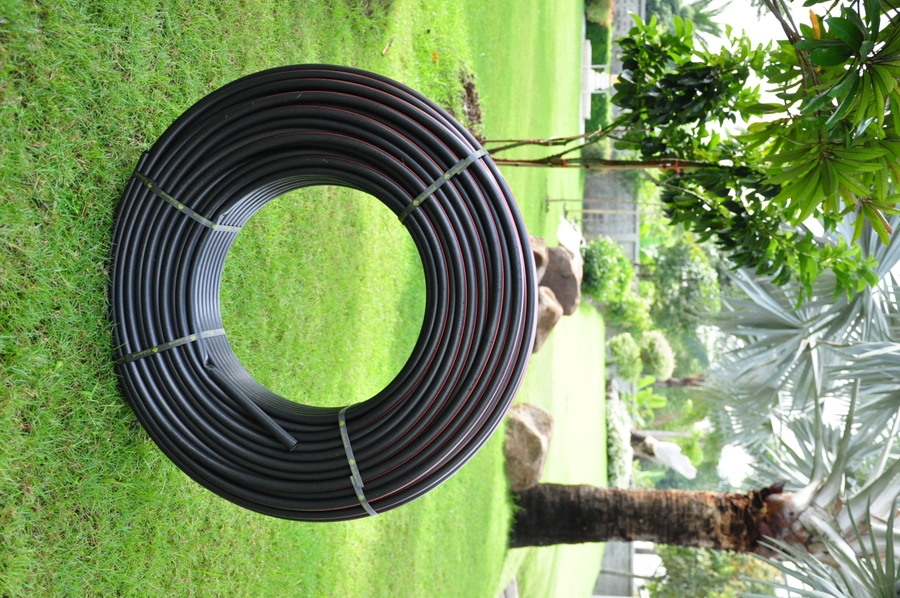 ท่อพีอี 16มม.200m.-ส้ม