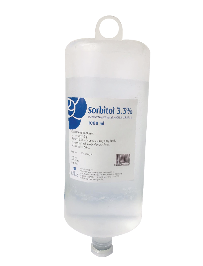  Sorbitol 1000 ml
ໃຊ້ເປັນນ້ຳຢາລ້າງໄລໃນລະຫ່ວາງຂະບວນກາານຜ່າຕັດອະໄວຍະວະຕ່າງໆຂອງຮ່າງກ່າຍ. 