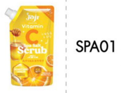 VITAMIN C SPA SALT SCRUB / CARTON 24 PCS