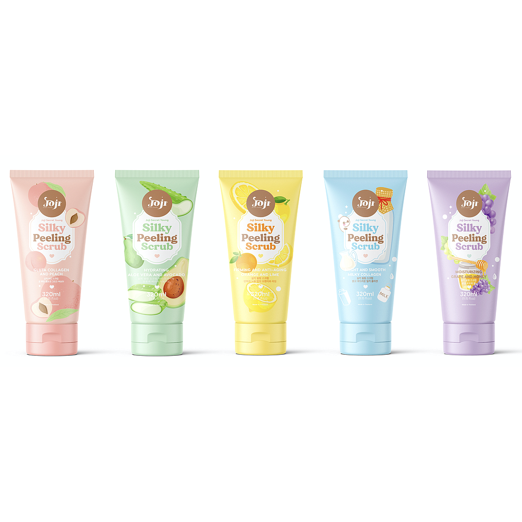 5 SILKY PEELING SCRUB / CARTON MIX