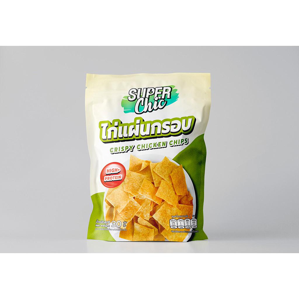 ไก่แผ่นกรอบ