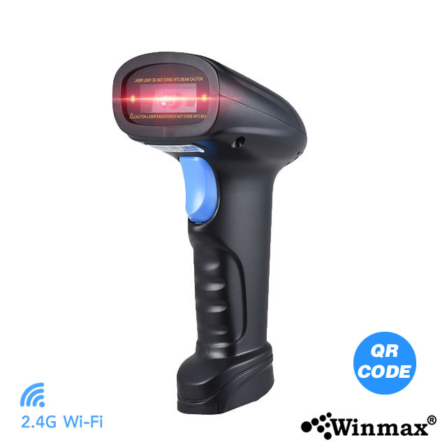 เครื่องสแกนบาร์โค้ดไร้สาย 2D QR code (Winmax-P311)