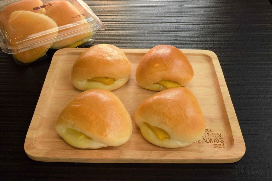 ขนมปังไส้แฮมชีสไข่(X4)