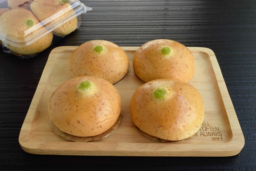 ขนมปังโฮลวีทไส้สังขยา(X4)