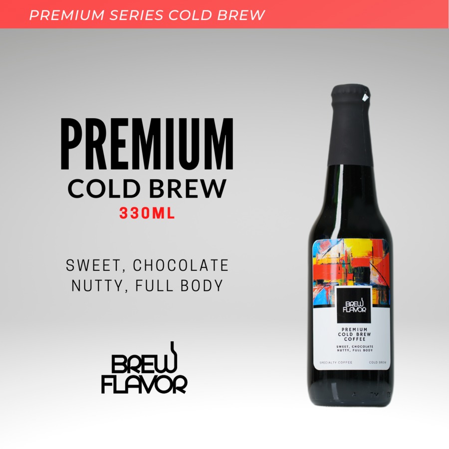 กาแฟสกัดเย็นพร้อมดื่ม Premium Coffee ขนาด 330 ml.