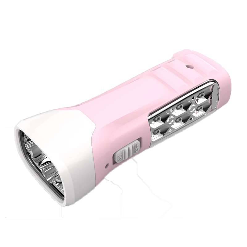 ไฟฉายเล็ก รุ่น YG-3726P สีชมพู
แบตเตอรี่สามารถเก็บไฟได้ 350 mAH  การชาร์จไฟ  สามารถชาร์จไฟได้ประมาณ 200 ครั้งขึ้นไป
ไฟฉายความแรงสูง  ด้านหน้าใช้หลอด LED 4 ดวง   ให้ความสว่างมาก ลำแสงส่องได้ไกล   และประหยัดไฟ 
ไฟฉายความแรงสูง  ด้านข้างใช้หลอด LED 6 ดวง   ให้ความสว่างมาก ลำแสงส่องมุมกว้าง  และประหยัดไฟ
