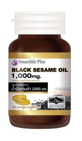 BLACK SESAME OIL 1000 MG. 30 CAP.