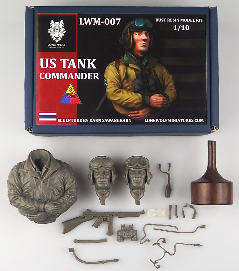 resin model lwm-007 us tank commander