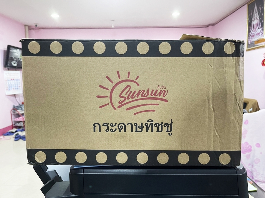กระดาษทิชชู่ หนา 3 ชั้น 1ลัง 50 ห่อ