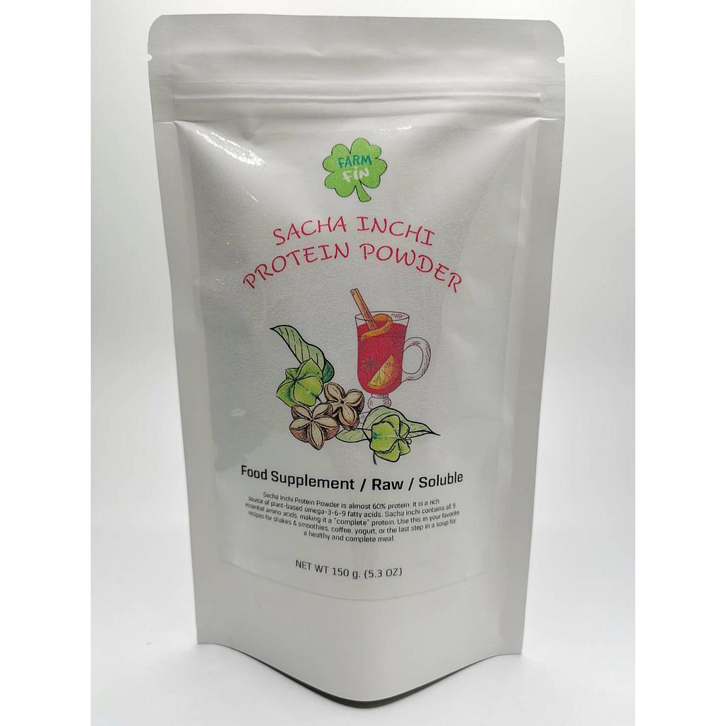 ผงโปรตีนถั่วดาวอินคา ตรา ฟาร์มฟิน (Sacha Inchi Powder) 700 กรัม
