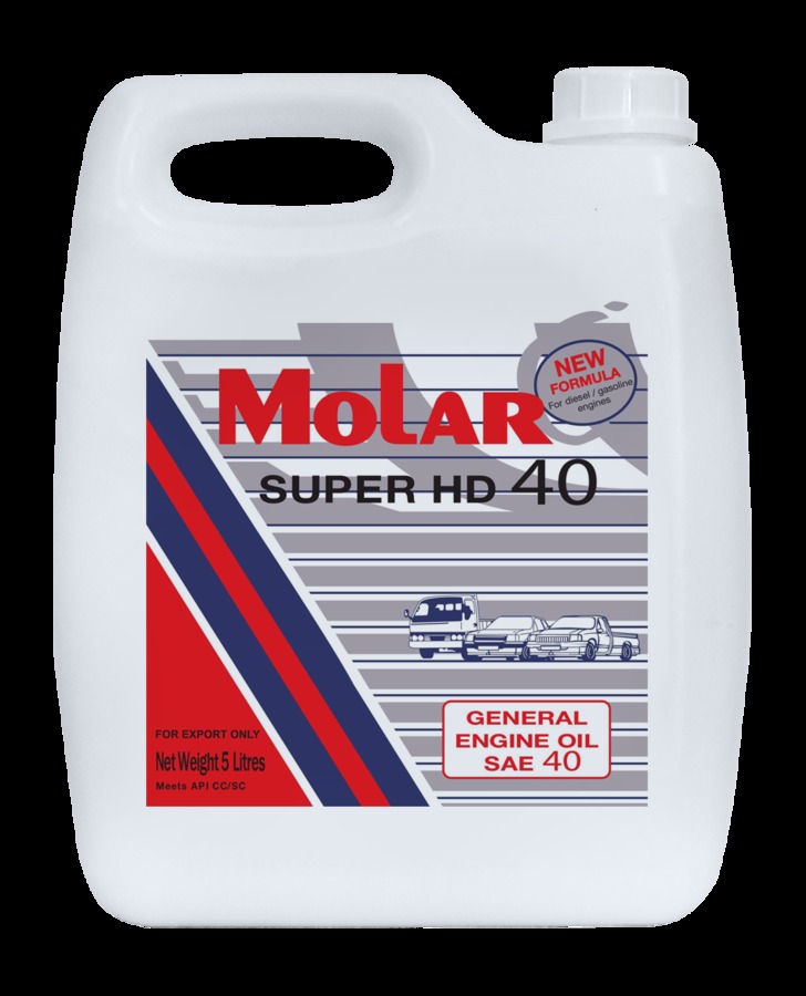TROY  MOLAR SUPER HD 40
ขนาดบรรจุ 5 ลิตร