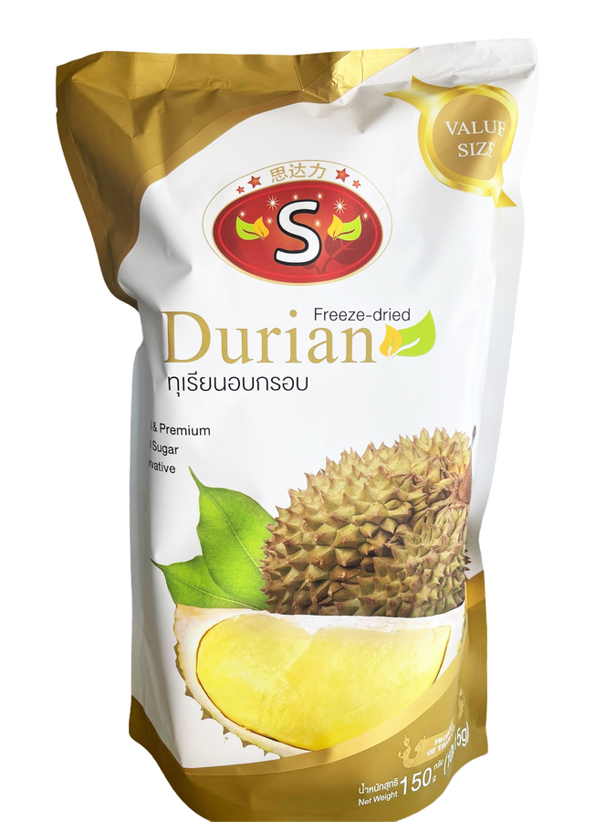 150g Freeze-dried Durian ทุเรียนอบกรอบ