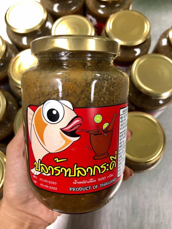 ปลาร้าปลากระดี่ 400g (ขวดแก้ว)