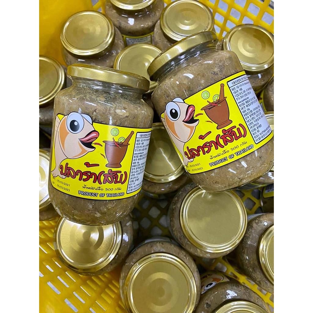 ปลาร้าปลานิลสับ 400g (ขวดแก้ว)