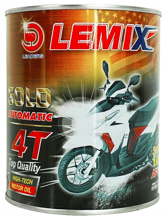LEMIX GOLD 4T
ขนาดบรรจุ 0.8 ลิตร