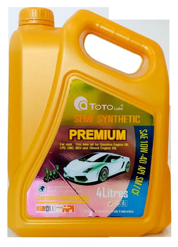 TOTO PREMIUM 10W-40
ขนาดบรรจุ 4 ลิตร